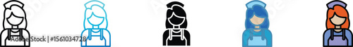 Maid service multi - style icon