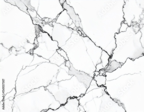 Vector marble pattern with white and black cracks Transparent