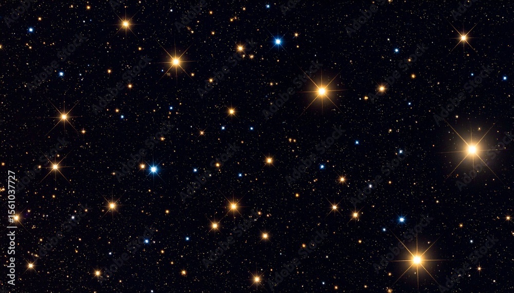 seamless pattern with outer space with stars background.