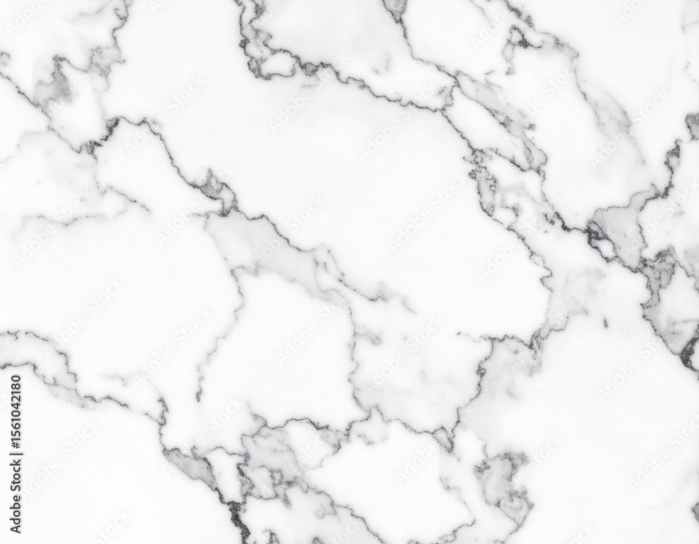 Obraz premium Marble granite white panorama background wall surface with elegant black pattern, 