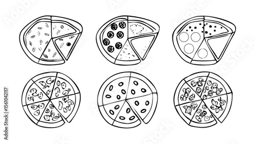 Delicious Pizza Collection A Variety of Toppings and Styles