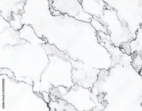 Marble granite white panorama background wall surface with elegant black pattern, 