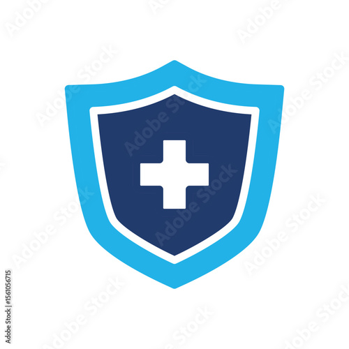 health protection colored icon symbol vector design good for web or mobile app