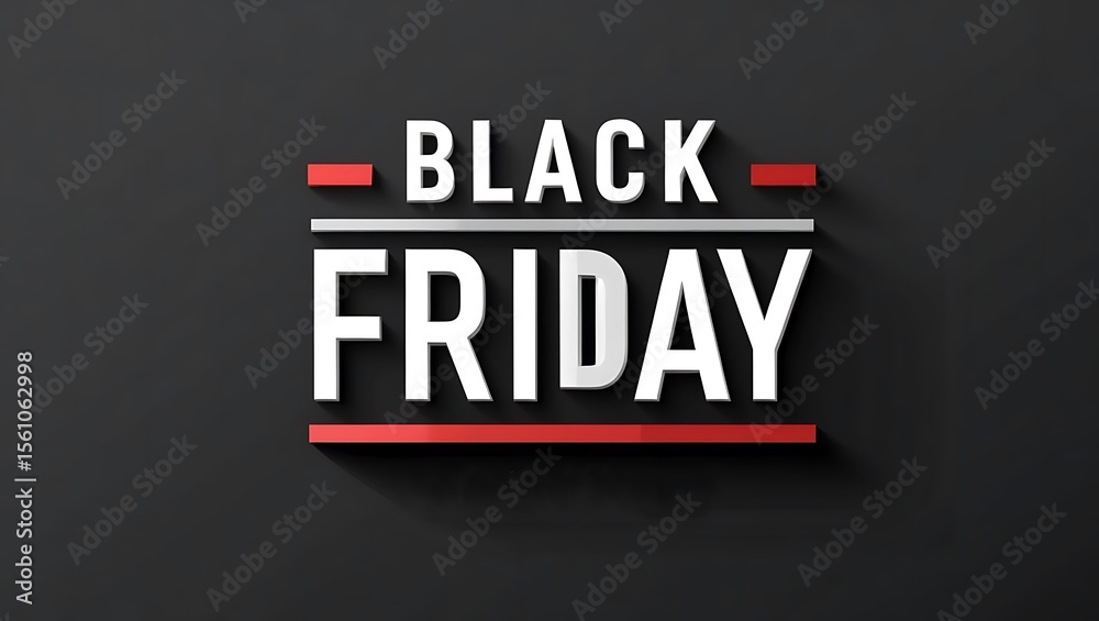 Fototapeta premium Black Friday Discount Event
