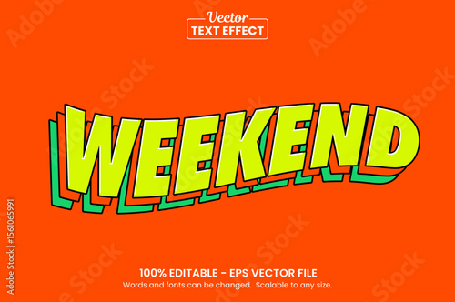 Retro vintage text effect, Editable text effect