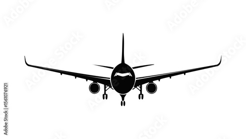 Set of Car and Airplane Silhouette Vector Logos — Modern Transport Icons Featuring Jet, Sports Car, Motorcycle, and Truck for Automotive and Aviation Branding
