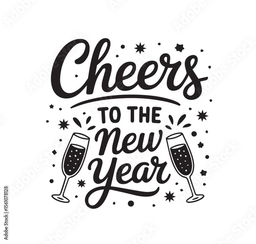 2026 lettering new year text logo Number, lettering logo, number, new, gold, 2016, alphabet, new year, t shirt, concept.