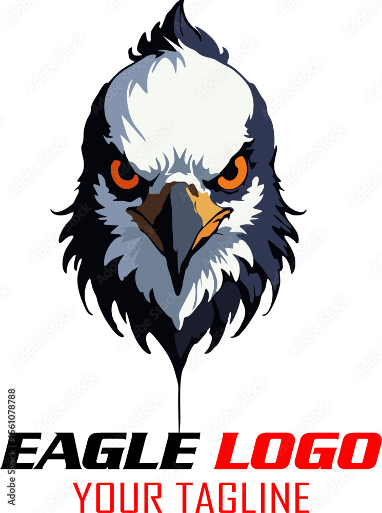 Obraz premium Eagle Bird Logo Vector Template. Animal Logo, Business Logo Concept