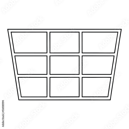 empty shelf with shelves