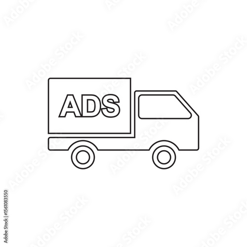 advertising icon , promotion icon vector