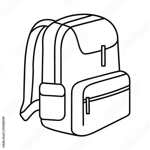 vector illustration of a modern flat icon