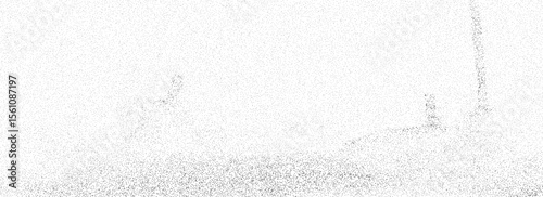 Abstract sand grain texture. Stippled grit noise background. Grunge dotted dirt backdrop. Distressed dust particles overlay. Grange dots, speckles and granules print wallpaper. Vector dot work texture