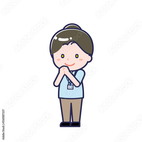 介護士／ななめ／女性 22