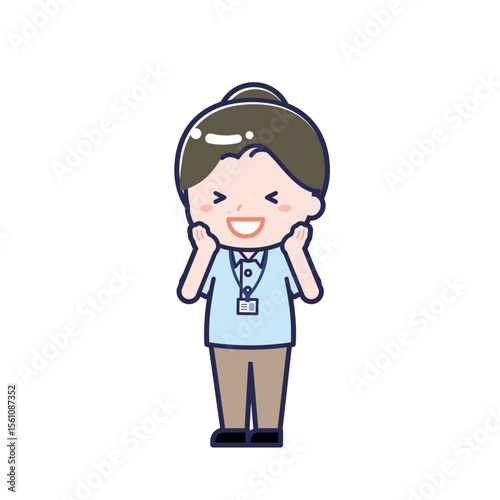 介護士／ななめ／女性 21