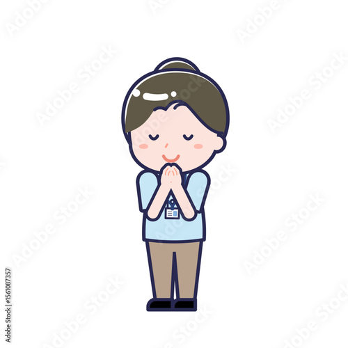 介護士／ななめ／女性 24