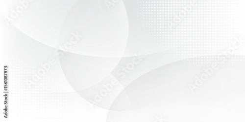 Abstract background with circles and halftone dots pattern. Grey and white backdrop.eps10Abstract background with circles and halftone dots pattern. Grey and white backdrop.eps10