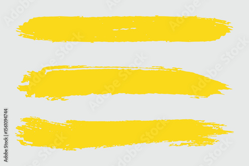 Collection of vector paint brush strokes, hand drawn brush stroke textures set. Brush strokes vector. Paint, ink brush, brush strokes, brushes, lines, frames, buttons, grungy rough grunge thick paint 