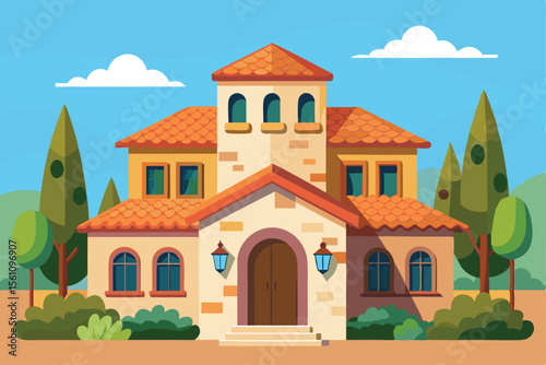 Mediterranean Villa Design  A Stunning Architectural Masterpiece
