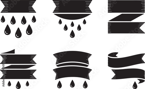 Grief and Tribute Symbol SVG Elements Pack

