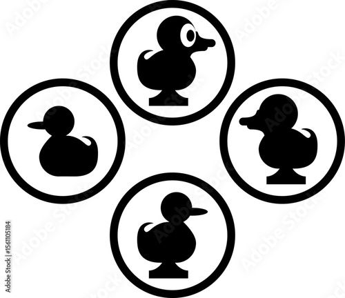 oca boardgame duck token