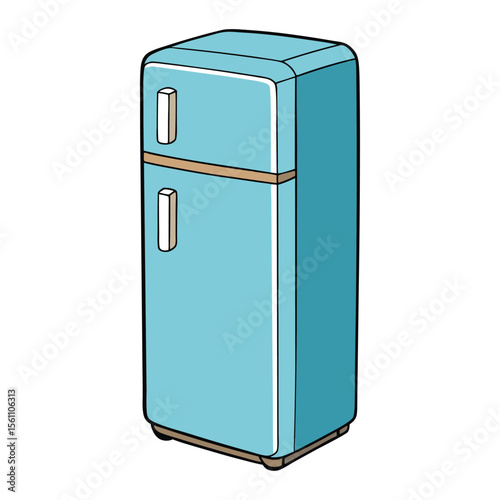 Sleek stainless steel fridge with spacious shelves, energy-efficient cooling, and modern design that fits any kitchen, keeping your food fresh and organized daily.
