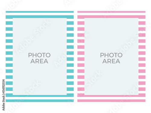 photo frame with minimalist and simple style image