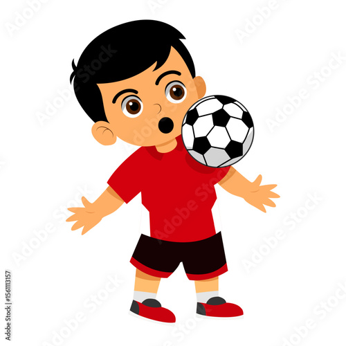 Soccer Player Illustration