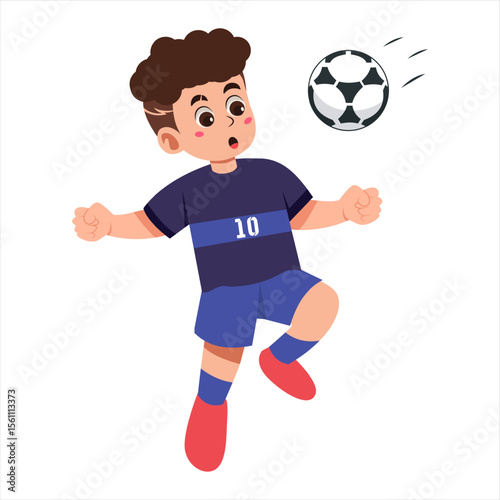 Soccer Player Illustration