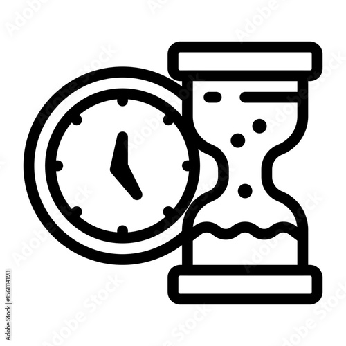 Time Management Business Icon