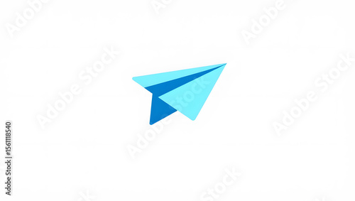 Free Download Minimalist blue paper icon on a clean white background, perfect for apps, web interfaces, office themes, and digital design projects.
 - GFXLoad