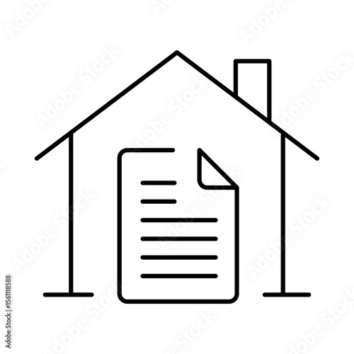 Smart Home Line Editable Stroke Icon. Secure, Technology, IoT, Voice Assistant, Controller UI Icon in a Flat Design. Outline Icons Vector Illustration.