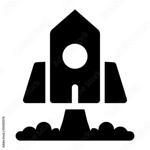 Rocket Launch Startup Icon
