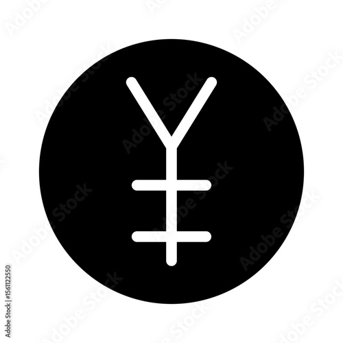yen glyph icon
