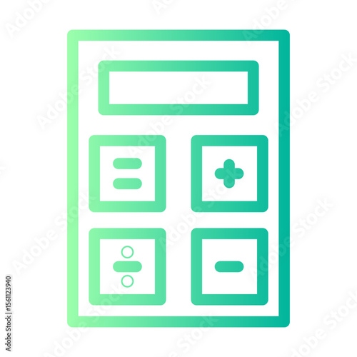maths gradient icon