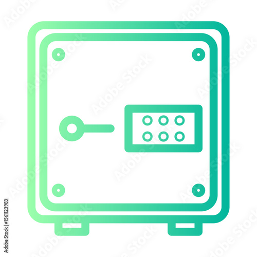 safebox gradient icon