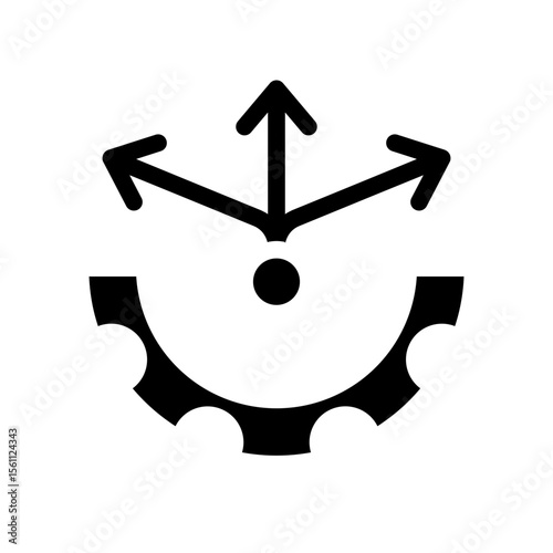 flexibility glyph icon