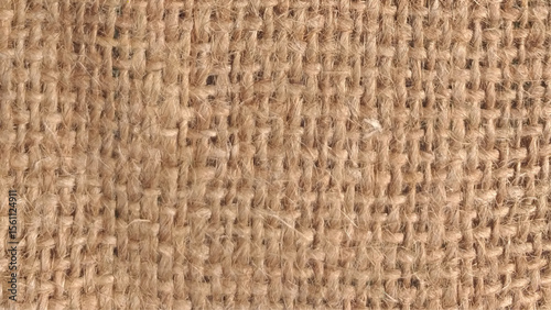 Burlap texture. Retro natural linen bag burlap beige texture background.
Brown hessian jute pattern backdrop.