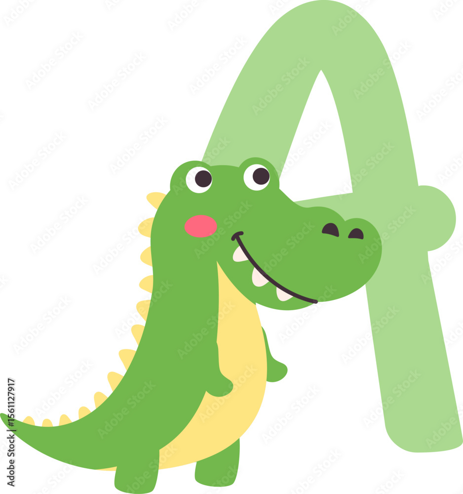 Obraz premium 1. Animal Alphabet