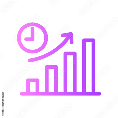 productivity gradient icon