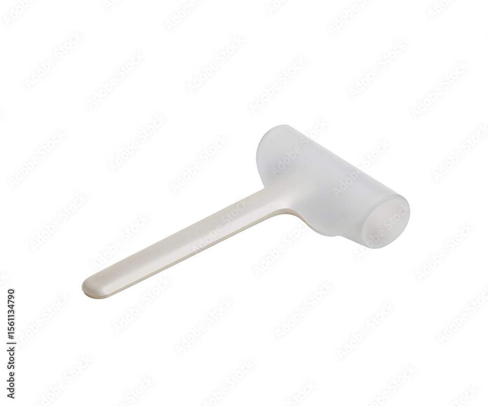 Fototapeta premium Translucent Silicone Face Yoga Tool for Skin Tightening and Facial Muscle Exercise in Daily Beauty Routine