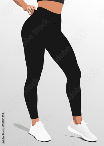Young athletes showcase fitness and health, actively training their bodies in dynamic sports exercises