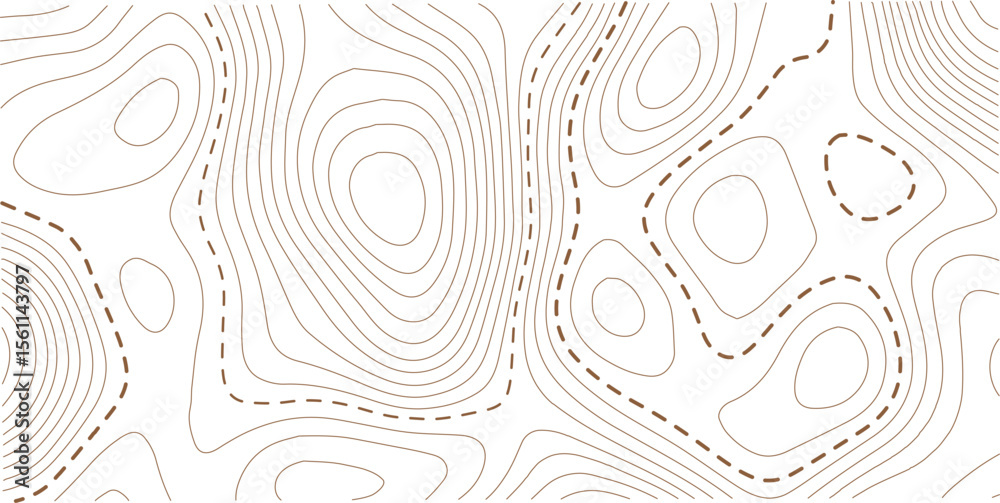 Fototapeta premium Luxury Gold Topographic Map Background
