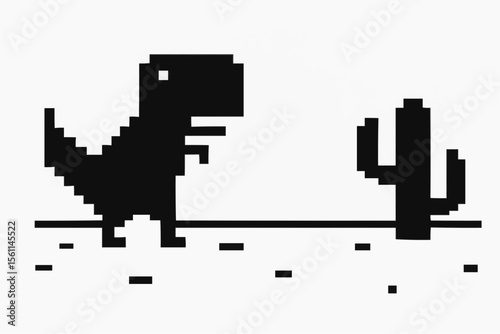 pixel cursor vector illustration