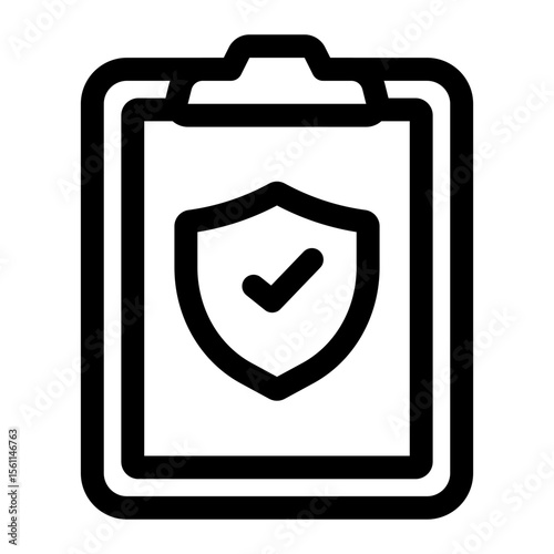 Secure Checklist Icon