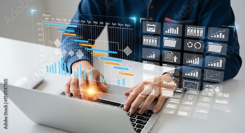 Analyzing Project Management Data With Gantt Charts and Digital Dashboards for Business Success