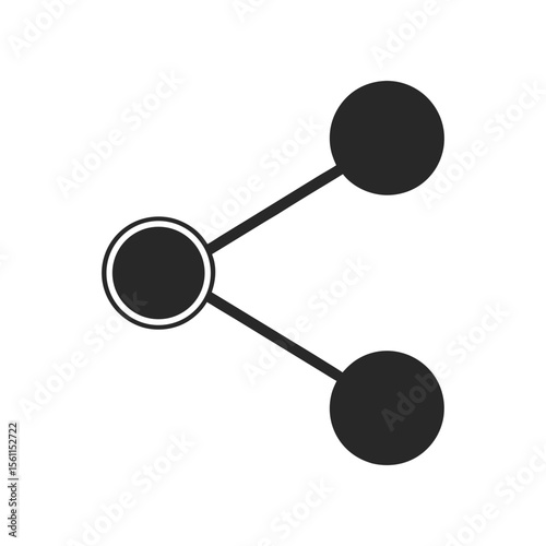 Minimalist Share Icon Vector – Social Media Share Symbol in EPS Format