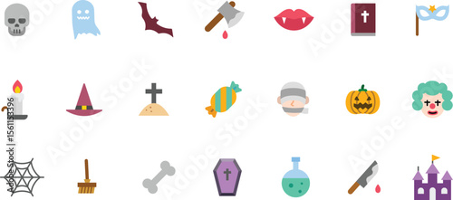 Collection of Halloween Icons
