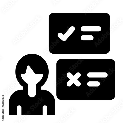 Person Reviewing a Checklist