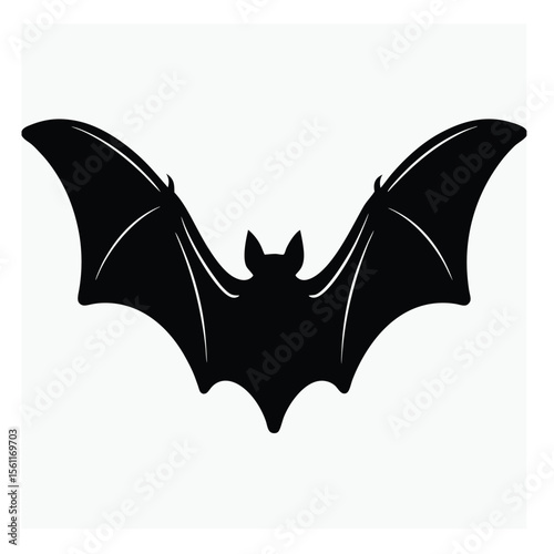 Black Bat Silhouette