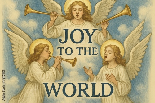 Angels Singing Joy, Christmas, Singing Angels, Holiday Music, Peace, Divine, Joy, Spiritual, Sacred, Choir, Rejoicing, Blessing, Christmas Angels, Spiritual Worship